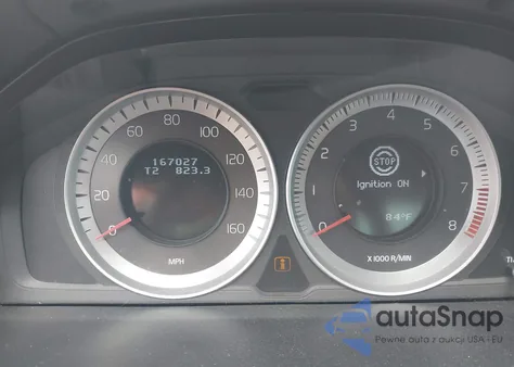 2012 Volvo S60 T5 z USA, uszkodzony, nr VIN YV1622FS0C2039568